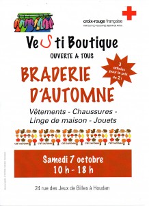 CROIXROUGE BRADERIE OCT2017